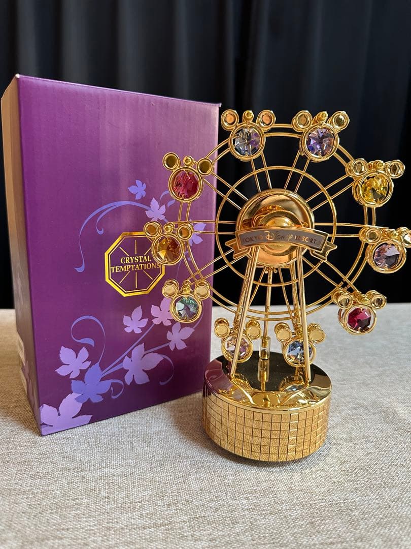 Disney スワロフスキークリスタル観覧車オルゴール