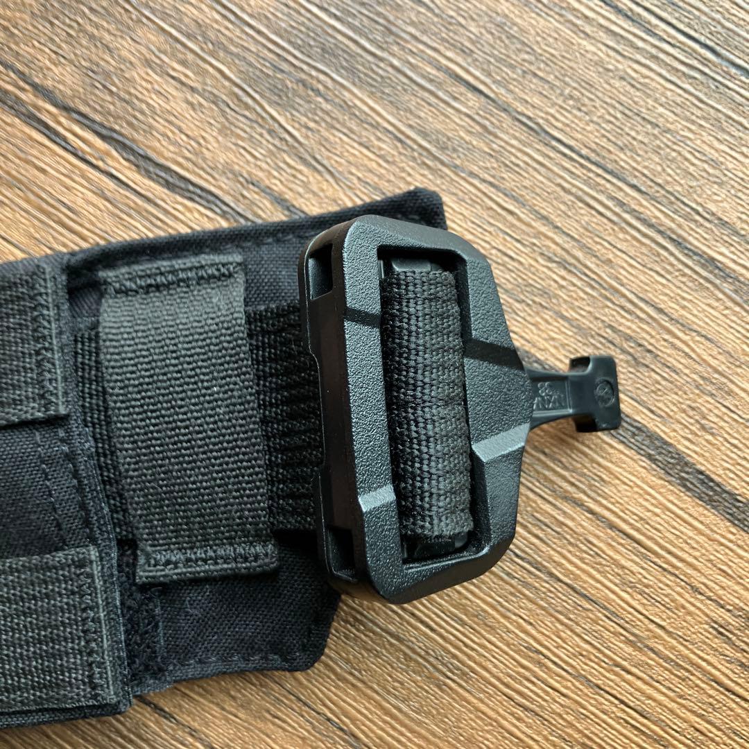 【WAS】ロープロファイルMOLLEベルト3点セット/BK/Mサイズ【値下げ】