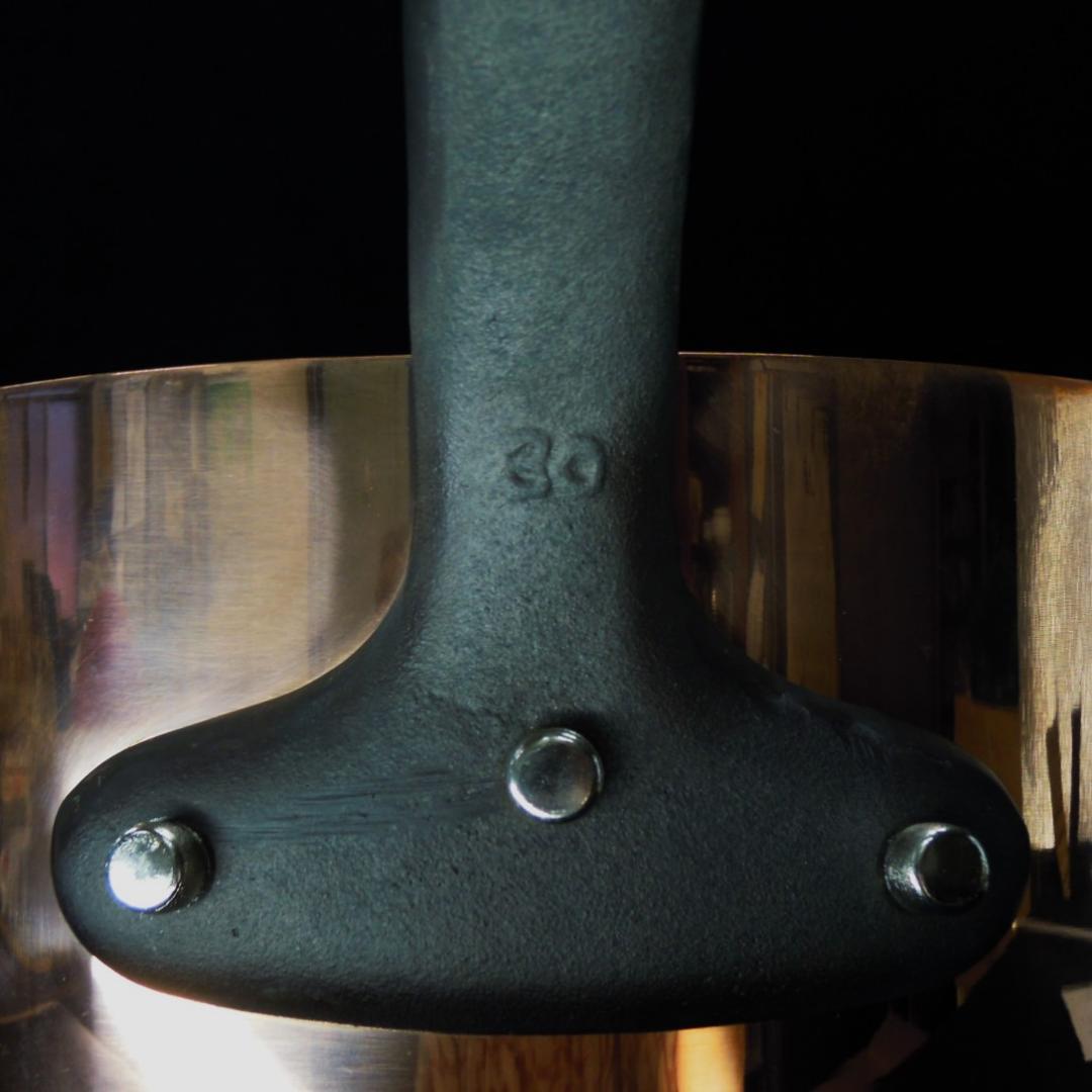 銅鍋３点 厚3mm 30深型 27深型 30テーパー型 和田助製作所 未使用