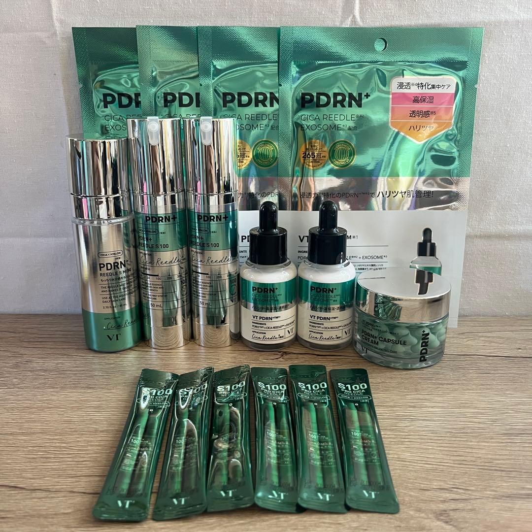 【未使用8点使用済2点】VT PDRN ライン　10点セット+おまけ