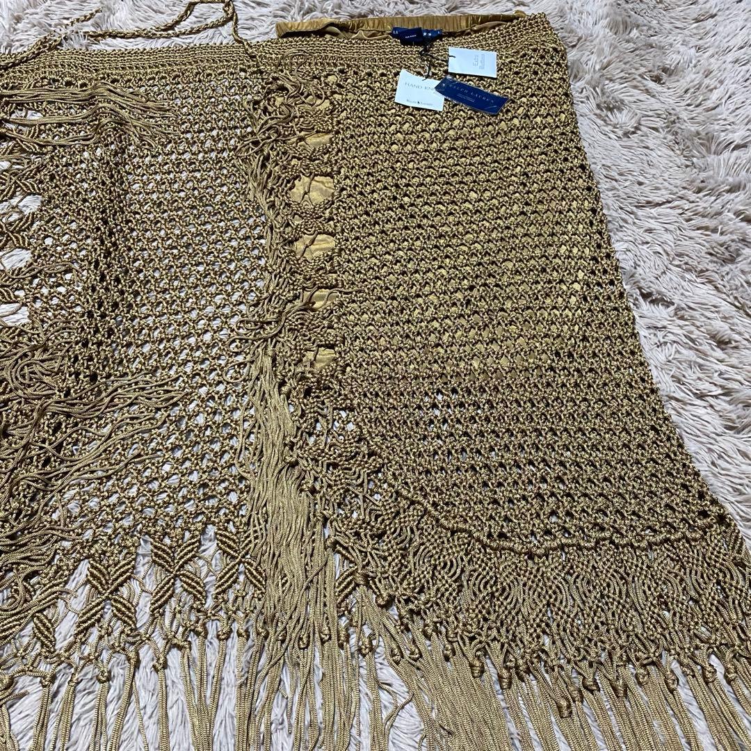 新品 Ralph Lauren ラルフローレン マクラメ スカート巻スカート