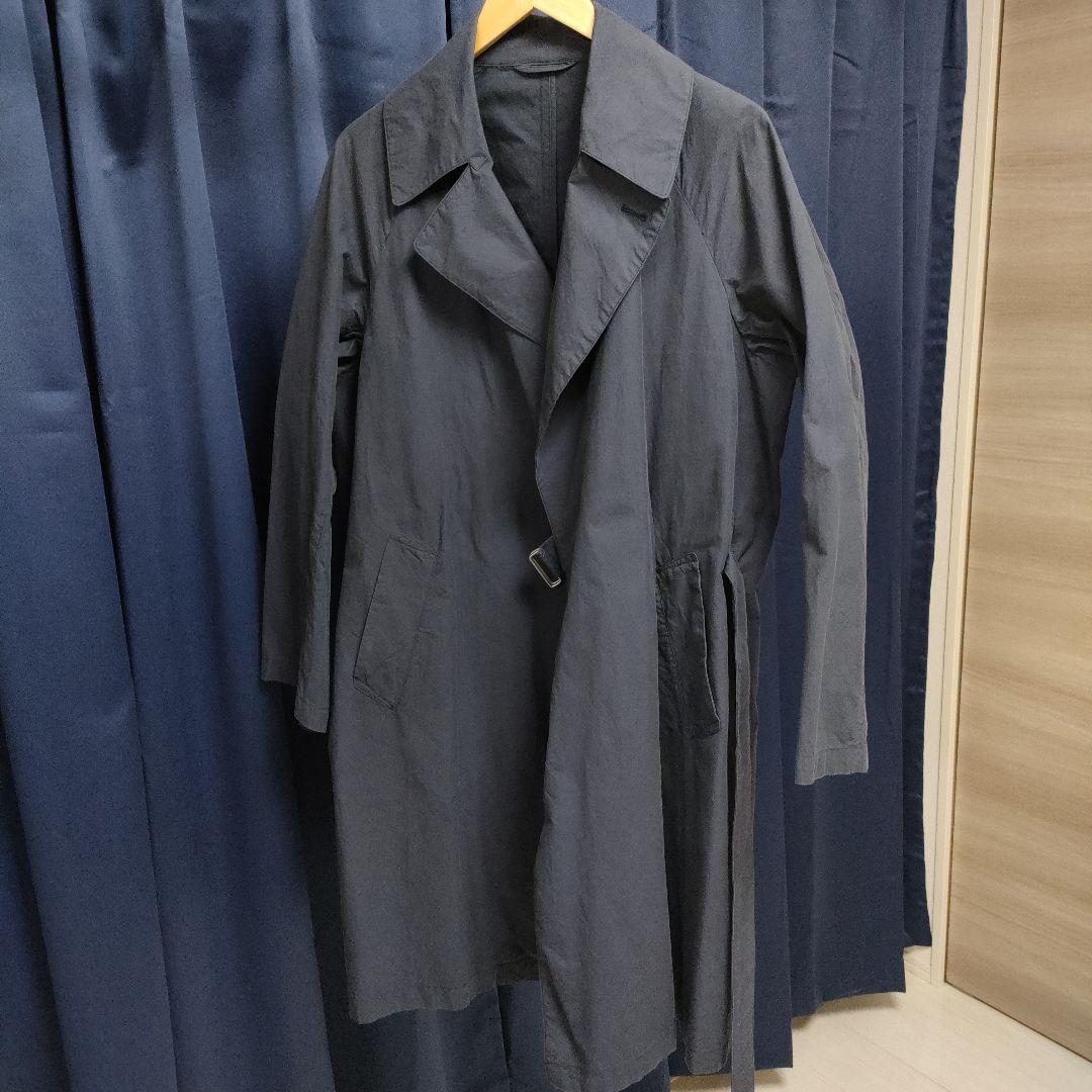 comoli タイロッケンコート　1 ネイビー　タイプライター