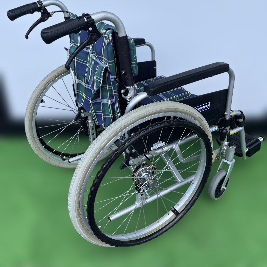 車椅子 カワムラ 自走 多機能 ノーパンクタイヤ