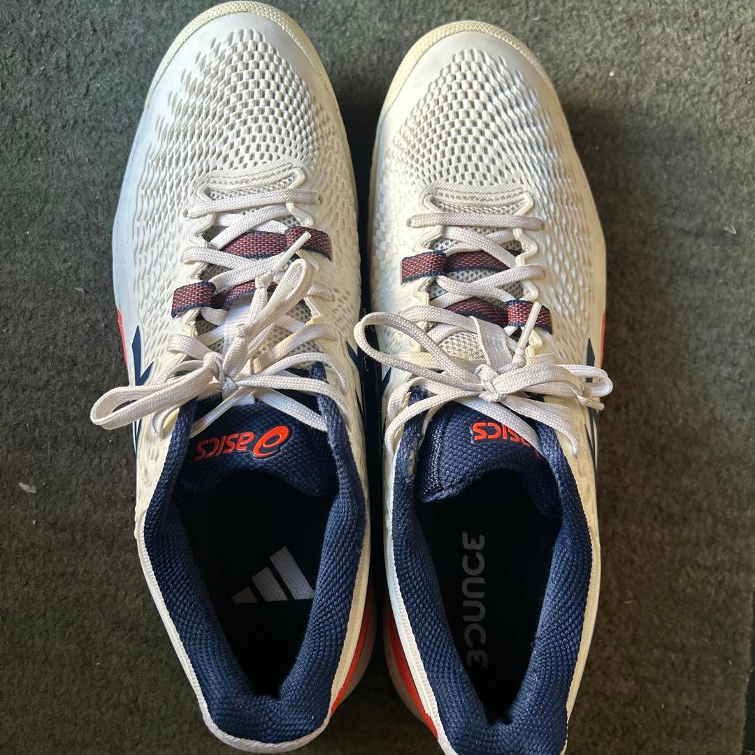 アシックス テニスシューズ ゲルレゾリューション9 オムニクレー 27.5cm