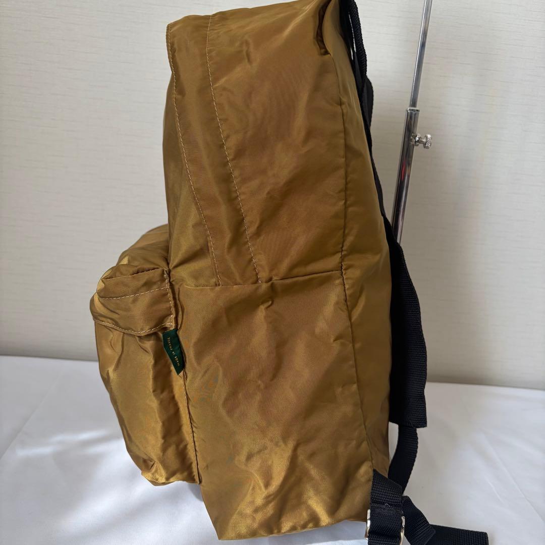 エルベシャプリエ　879NM フレンチデイパック　カーキベージュ