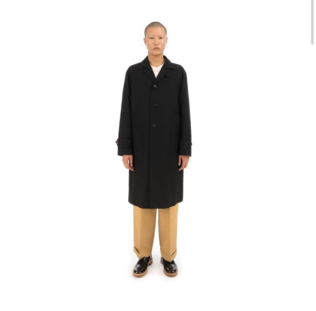 赤*つ様 MARNI マルニ　 ステンカラーコート 黒