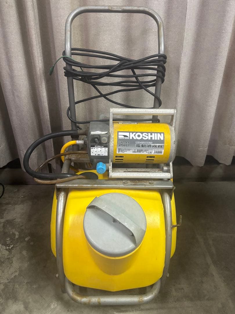 KOSHIN MS-251 RT25ガーデンスプレーヤー 電動噴霧器