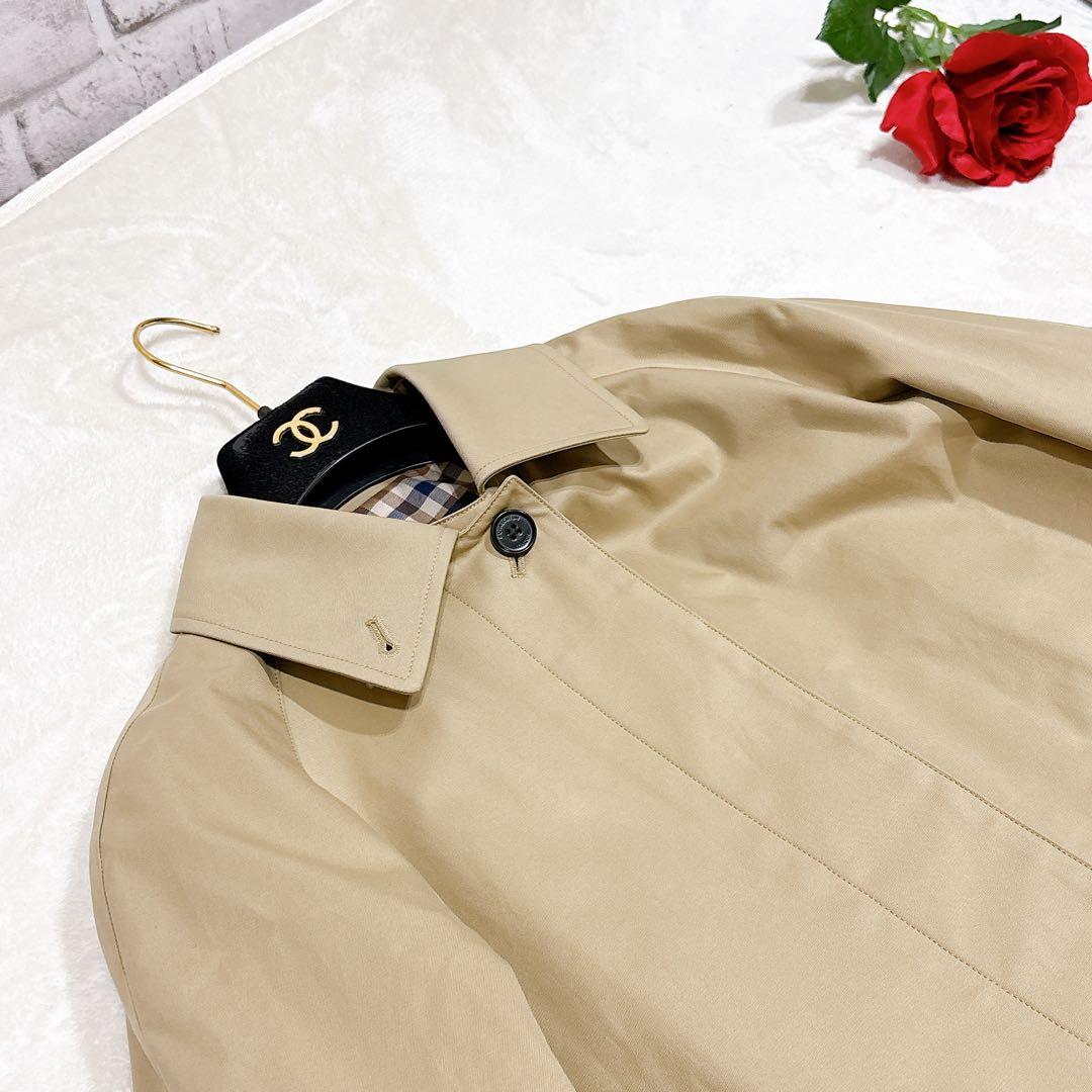 未使用✨　アクアスキュータム MADE IN U.K ステンカラーコート　現行品