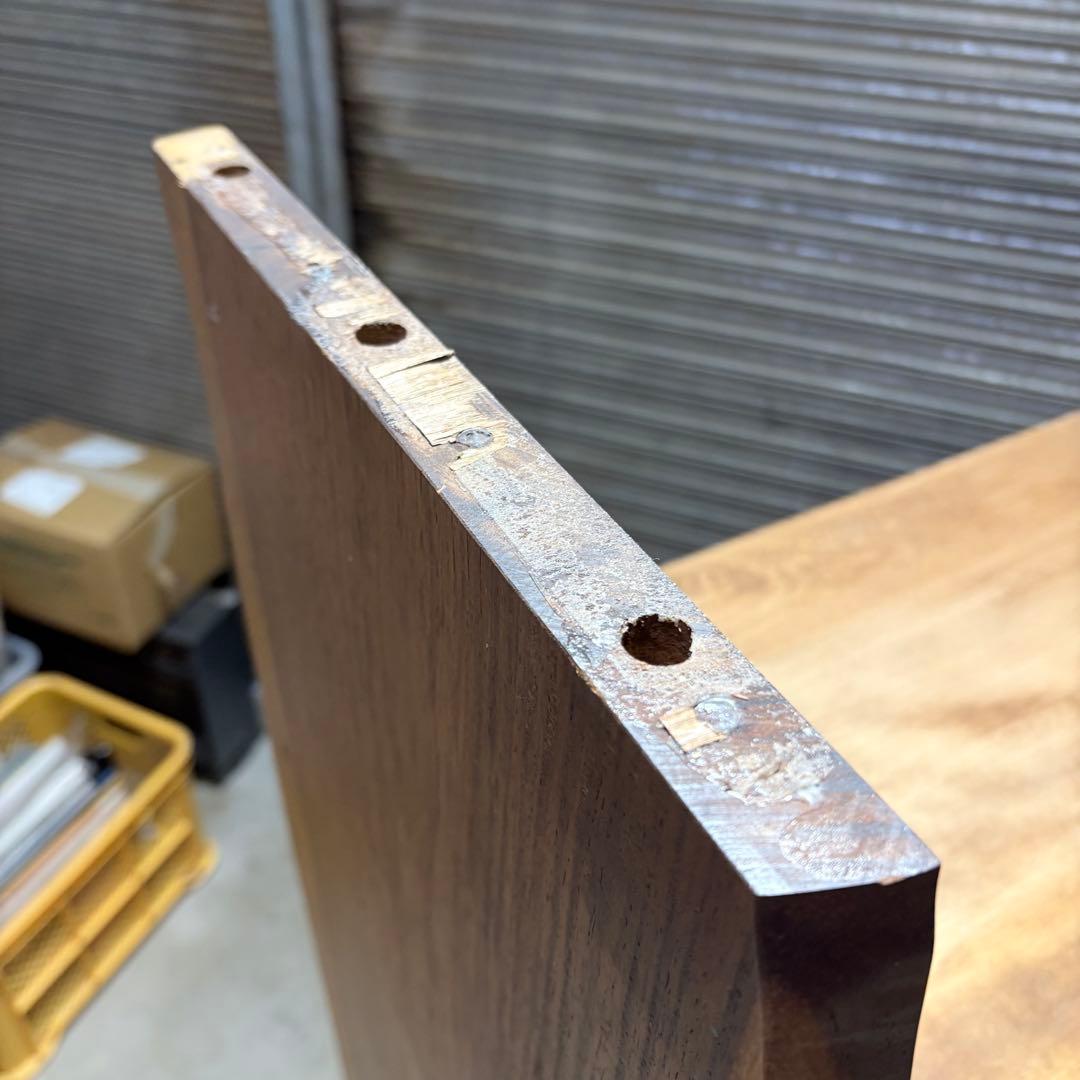 【福岡】ブビンガ Bubinga アフリカ産 高級広葉樹 本棚 アンティーク 棚