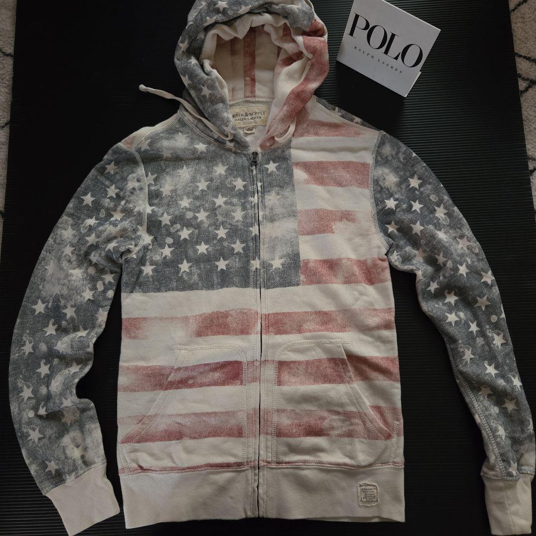 ラルフローレン 【DENIM&SUPPLY】ジップUP パーカー165