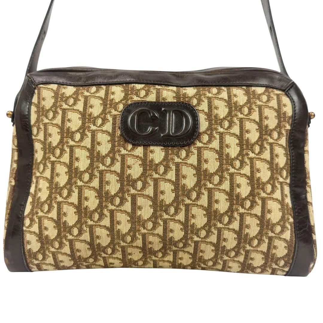 クリスチャンディオール ワンショルダーバッグ トロッター CDロゴ キャンバス