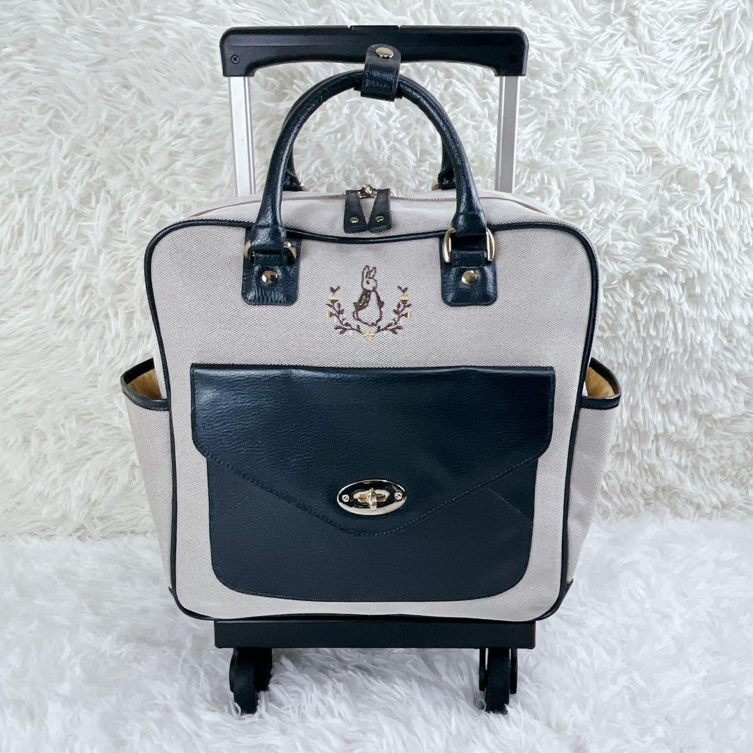 激レア 希少 未使用級 SWANY ピーターラビット コラボ キャリー バッグ