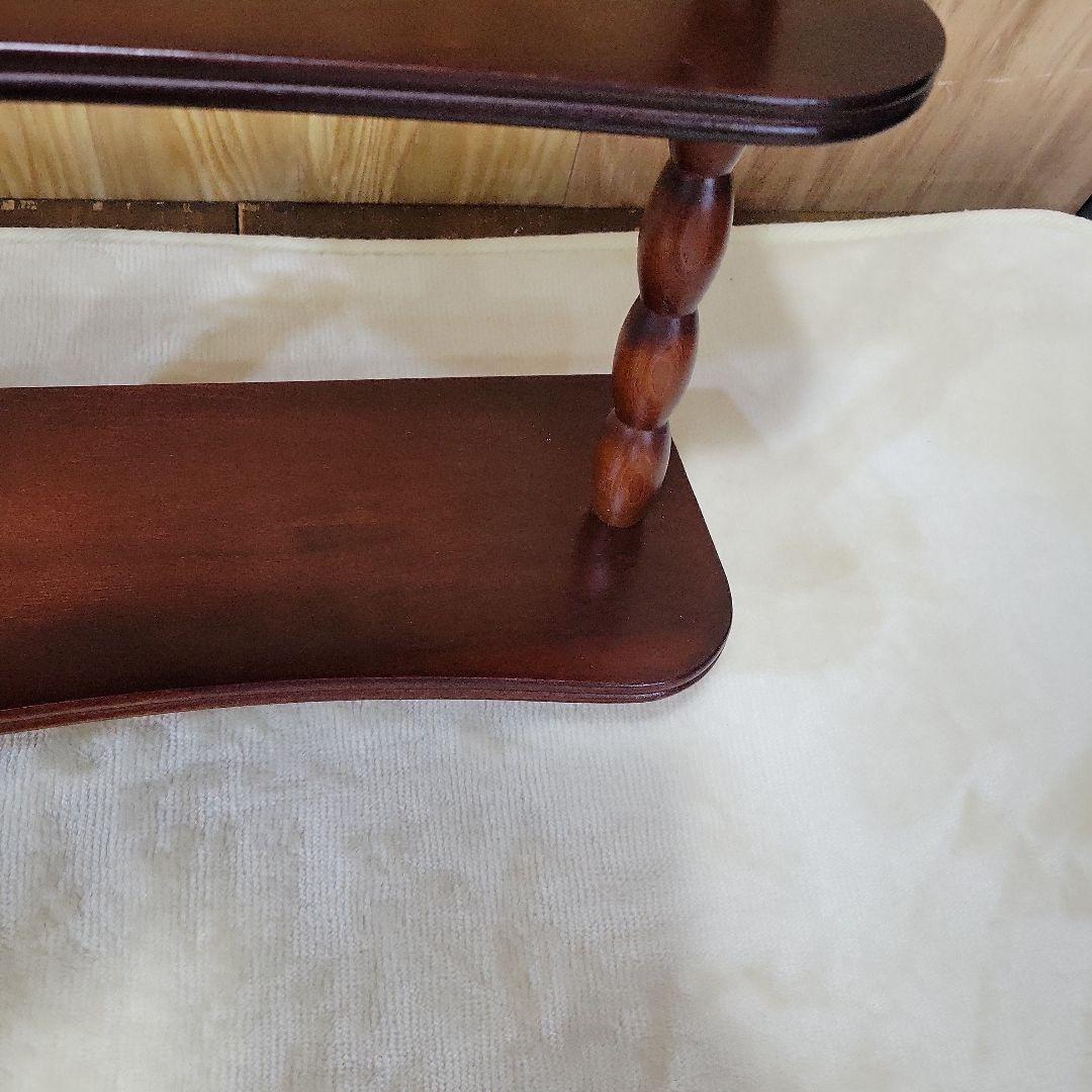 昭和レトロ ミッドセンチュリー najico 木製壁掛けラック 飾り棚 古家具