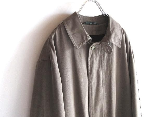 ビンテージ ラルフローレン ウールライナー付 微起毛ツイル ステンカラーコート