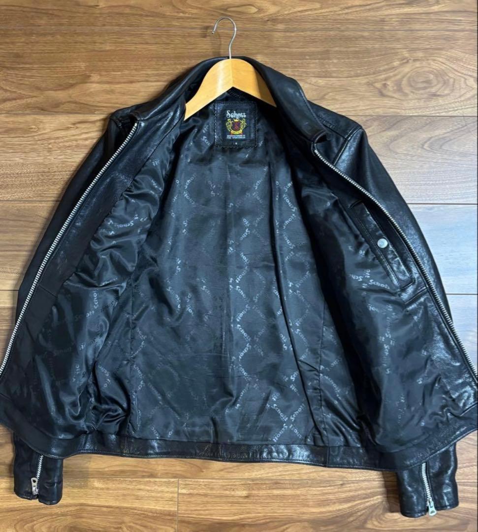 引っ越し資金かき集め中　Schott シングルブレストライダース