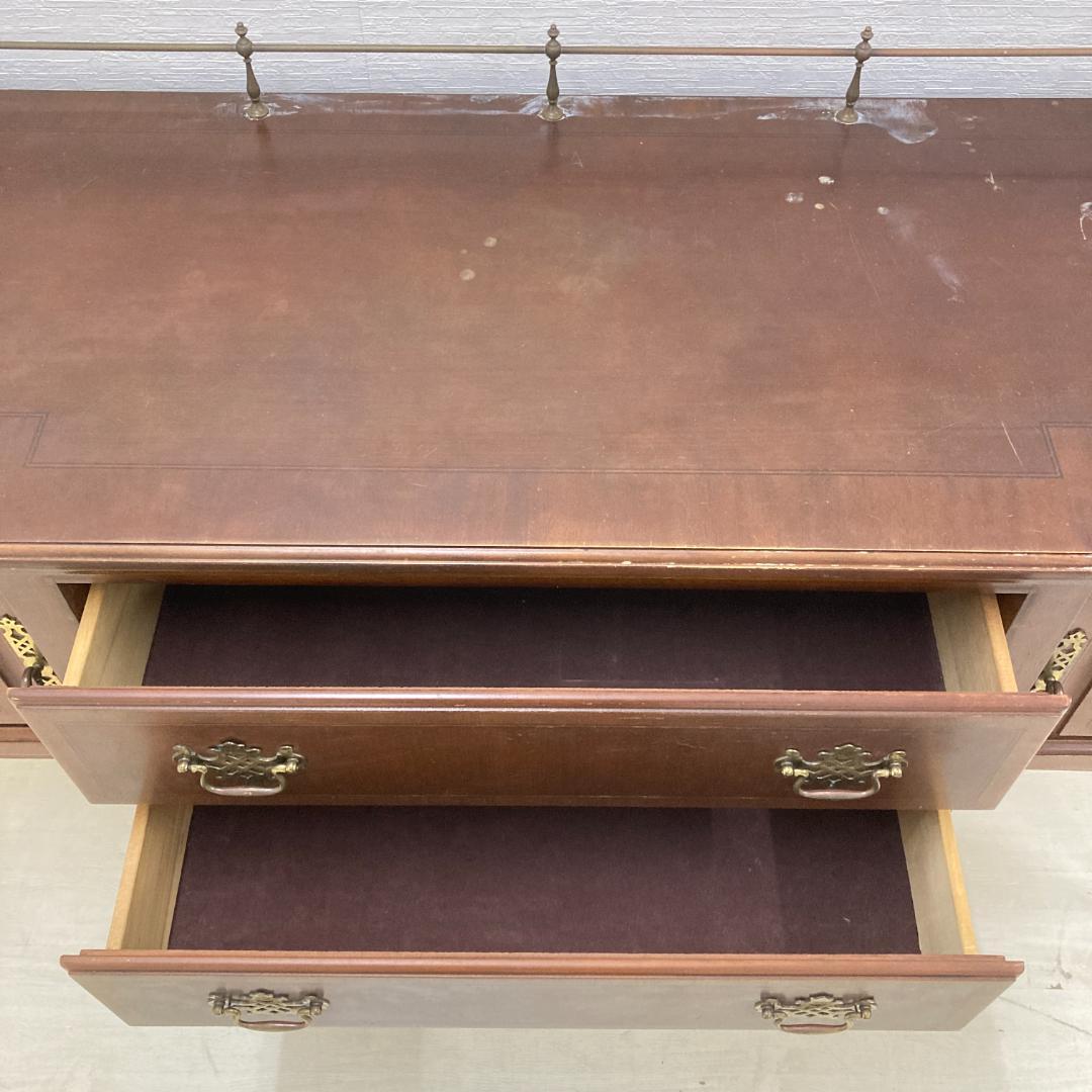 アンティーク　フェデラル様式デザイン　サイドボード　キャビネット