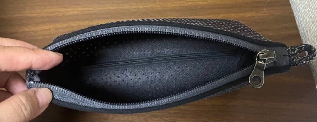 【美品】STATE OF ESCAPE トートバッグ グレー ブラックデニム