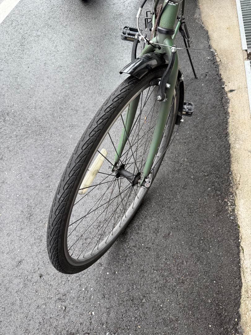 12 自転車 クロスバイク 大阪市 【引取り限定】 変速付き