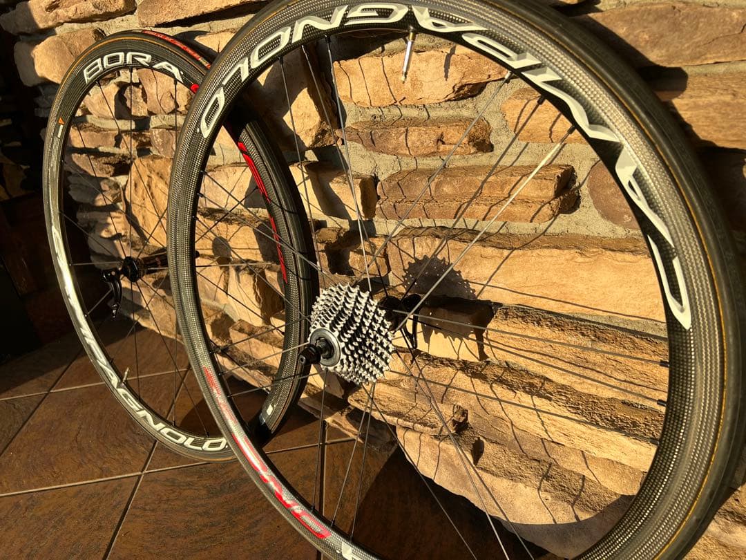 カンパニョーロ　ボーラワン35 チューブラー　リムブレーキ1215g ワイドリム