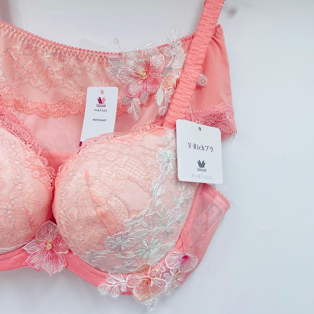 ワコール　パルファージュ Ｖ−Ｒｉｃｈブラ　(ＢＣＬ７４１) E70-L