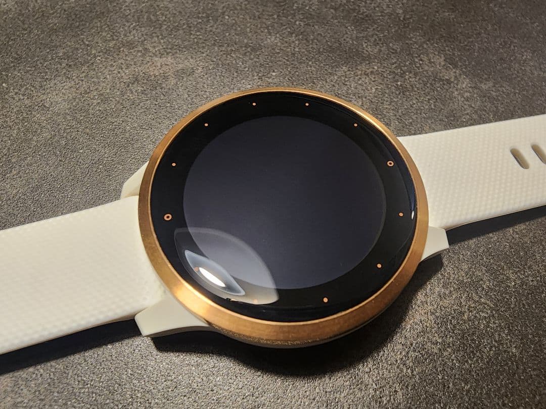 ガーミン　GARMIN vivoactive 4S ホワイト ローズゴールド