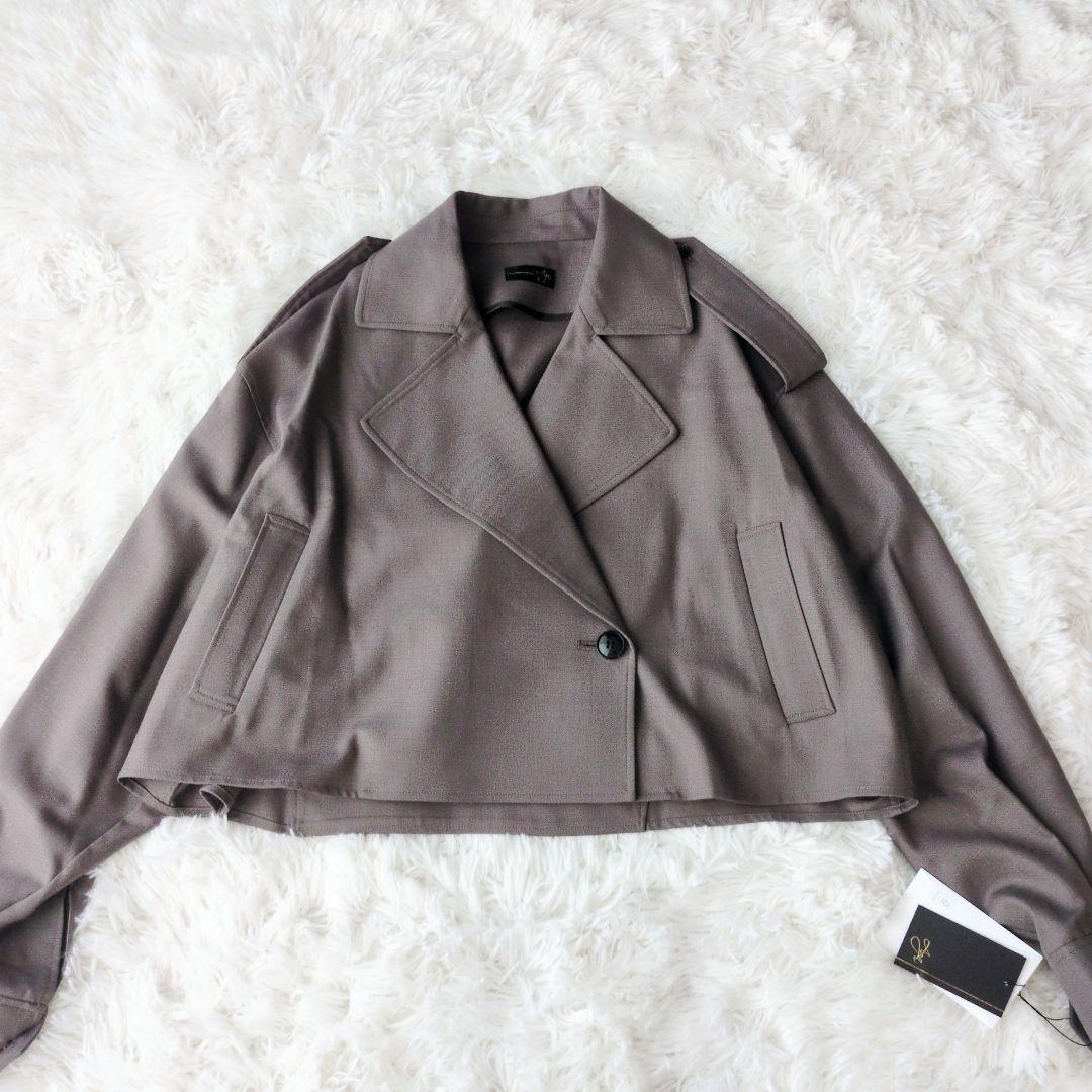 新品 YAMADAYA Aga 先染めツイルストレッチショートアウター