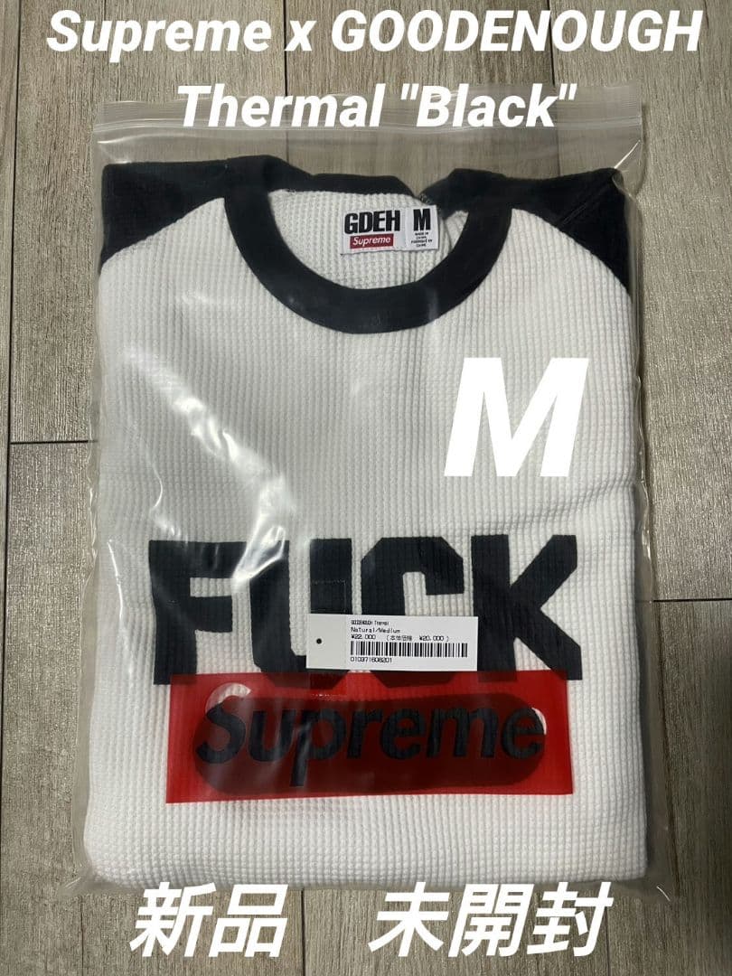 未開封　Supreme x GOODENOUGH Thermal