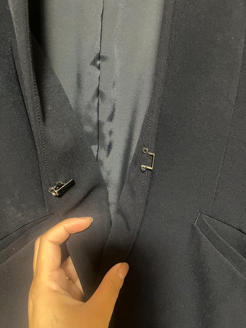 プラステ　ネイビー Lサイズ パンツスーツ