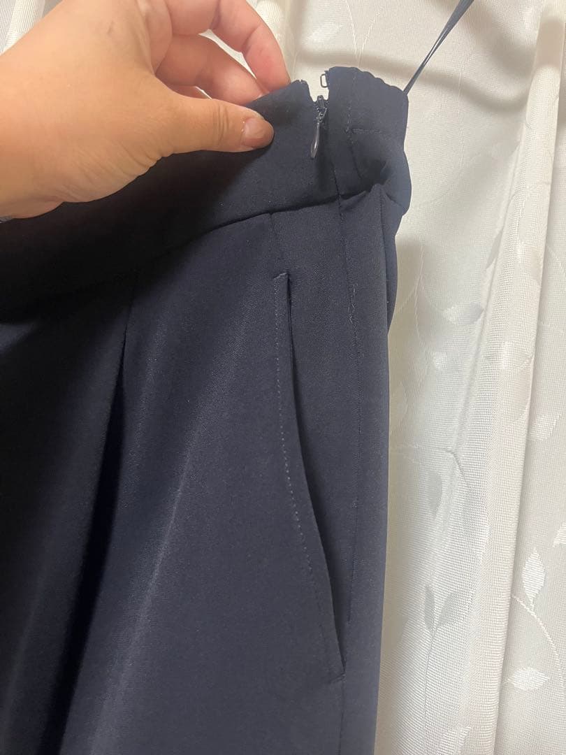 プラステ　ネイビー Lサイズ パンツスーツ