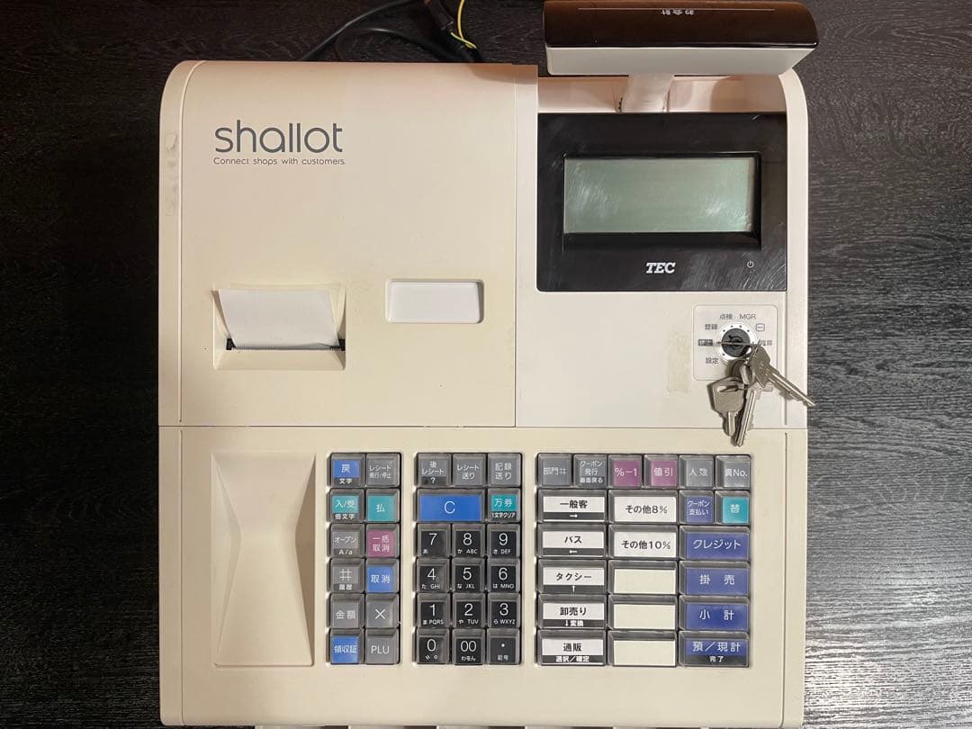 TEC shallot レジスター