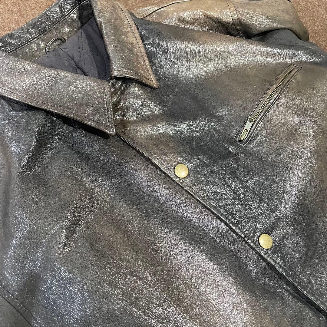 COMME des GARCONS コムデギャルソン レザージャケット ラム