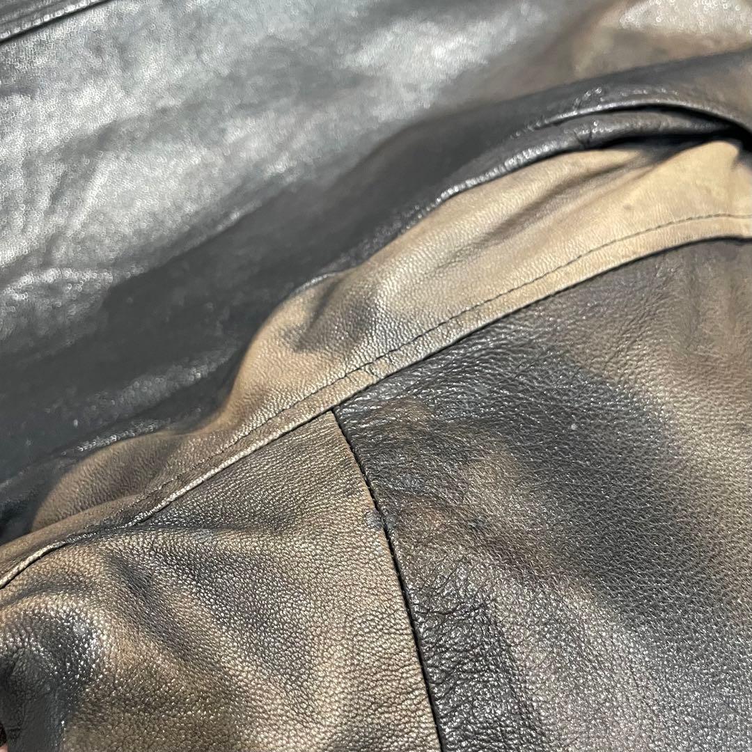 COMME des GARCONS コムデギャルソン レザージャケット ラム