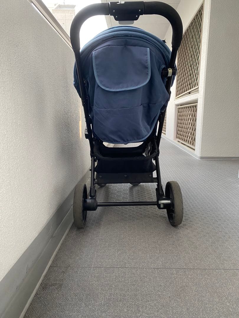 Joie ダブルベビーカー ネイビーEvalite Duo エヴァライトデュオ