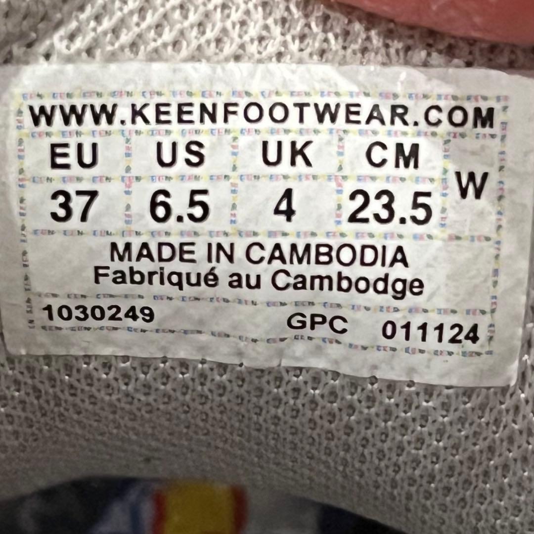 ☆美品☆ KEEN KS86 23.5cm ローカットスニーカー 替紐付き