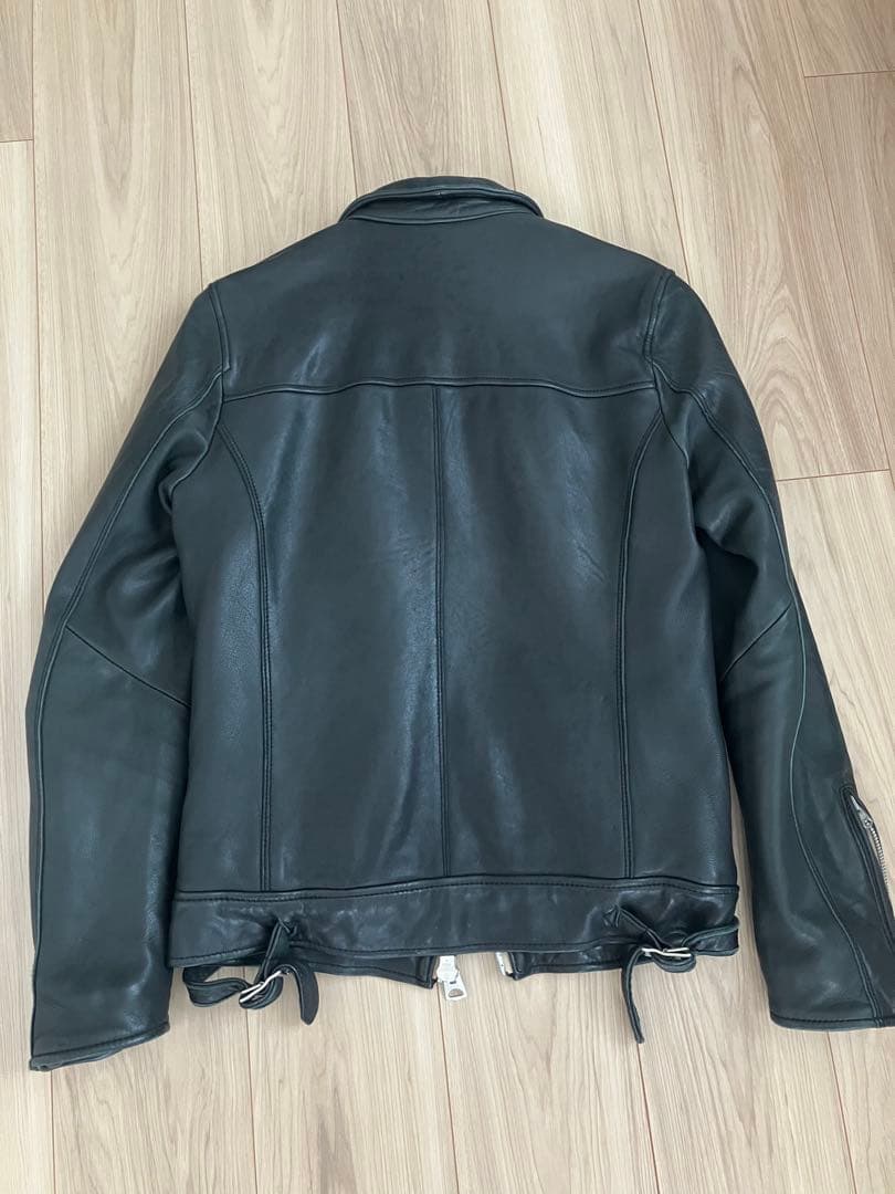 NANO UNIVERSE シングルライダースジャケット