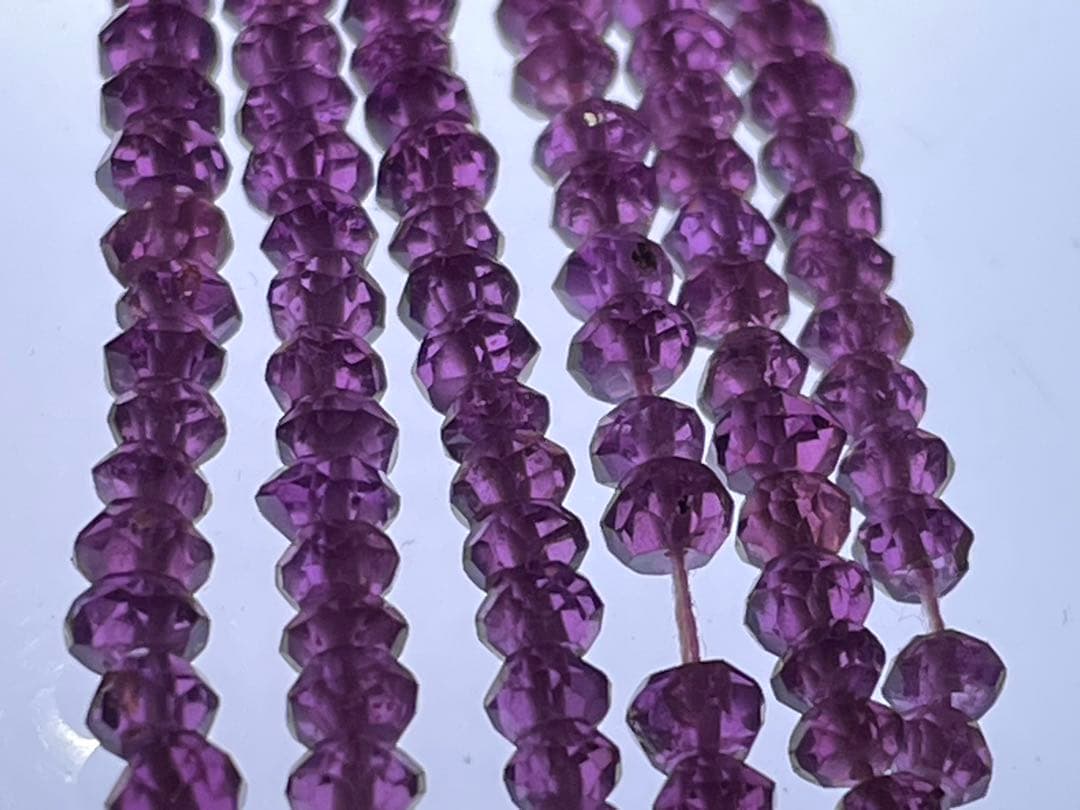 【極上】ロードライトガーネット 35cm×3連セット