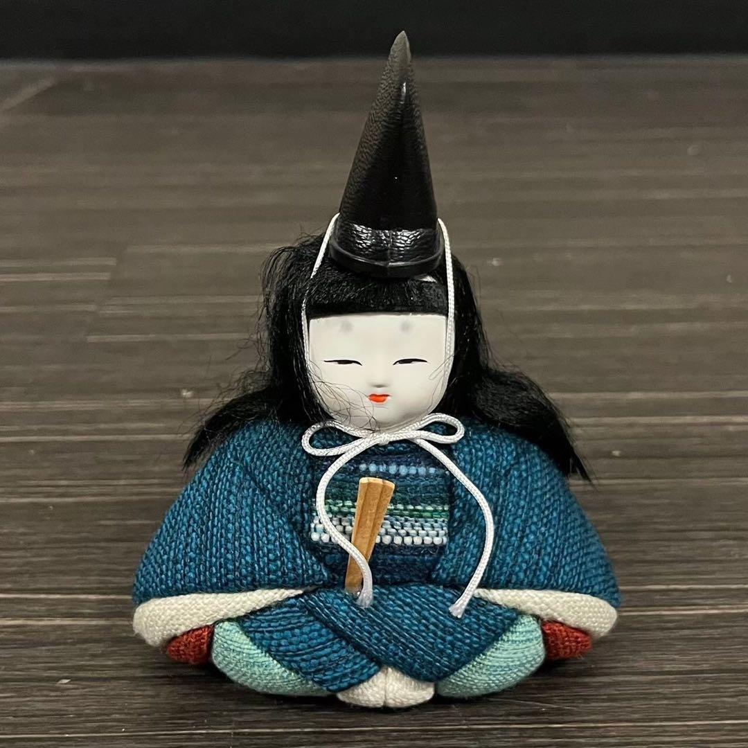 ◯北海道伝統美術工芸村　優佳良織工芸館　ユーカラ織　雛人形　外箱あり　M6