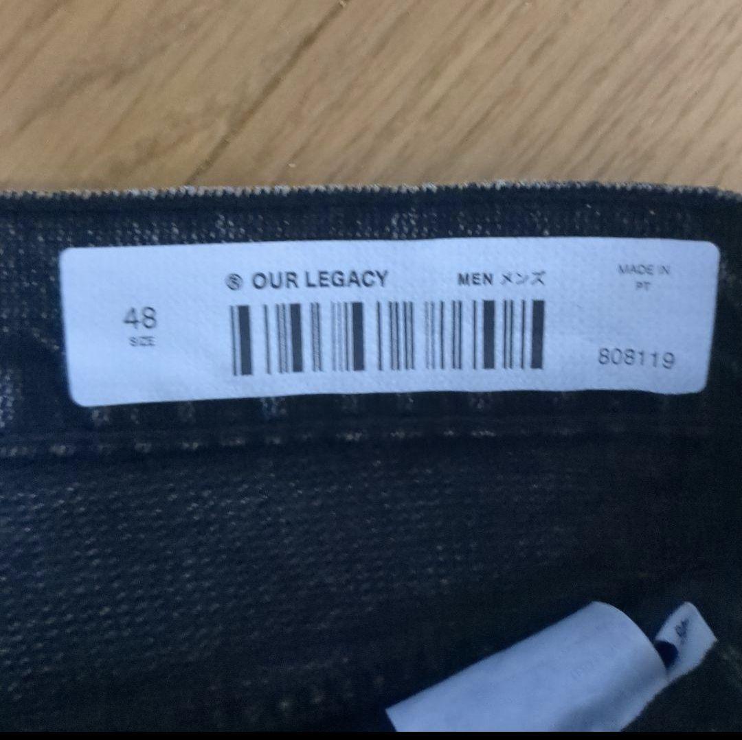 ヌマクロ OUR LEGACY capri cut jeans 48