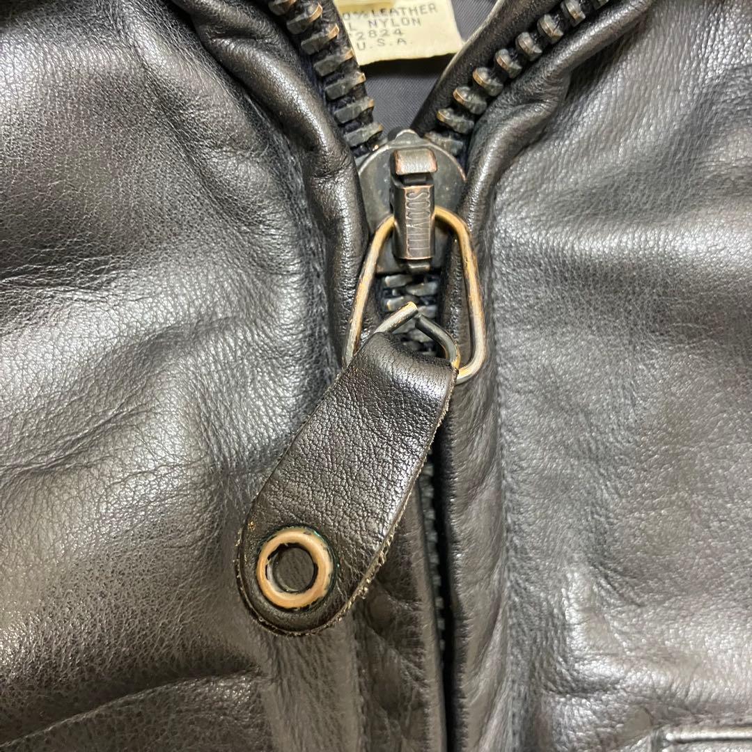 ハーレーダビッドソン 裏地キルティング 本革 レザージャケット ライダース 38