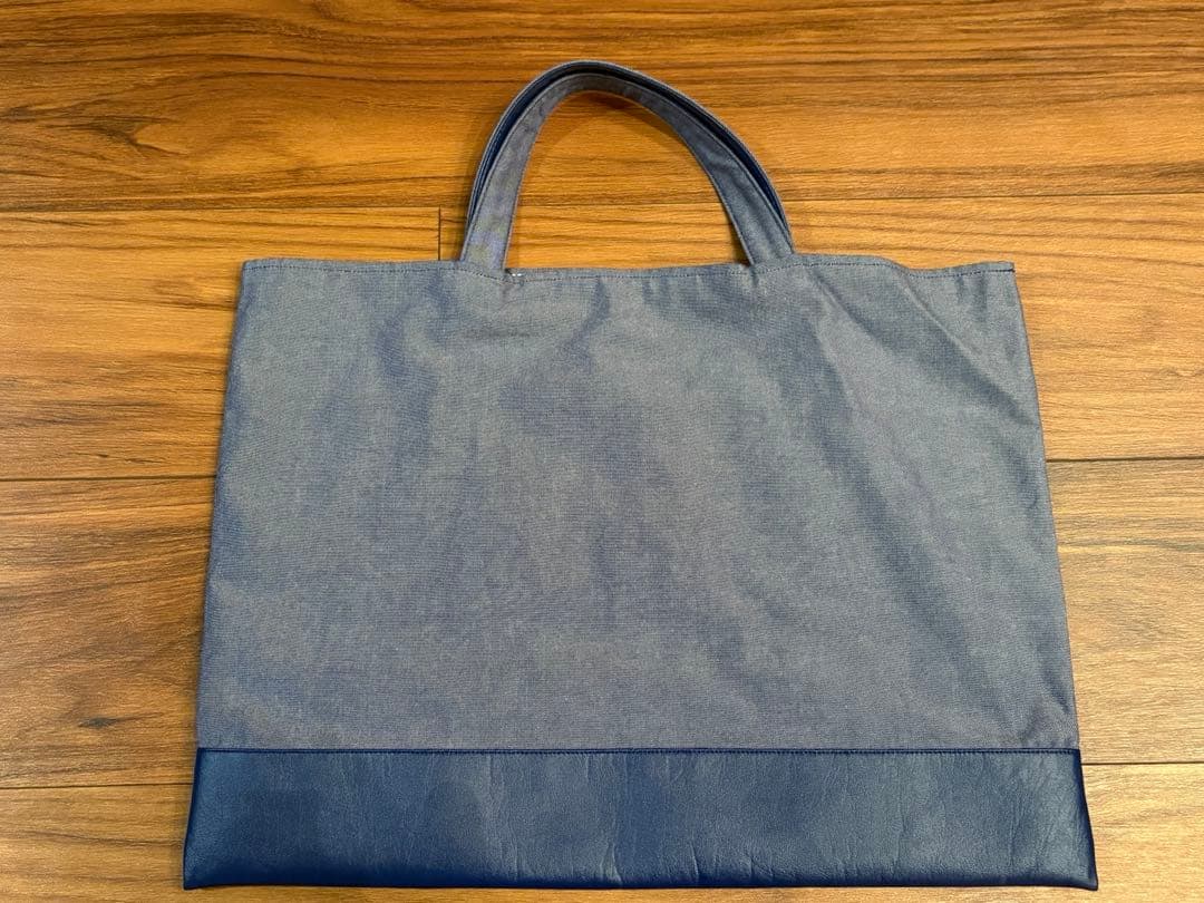 familiar デニムバッグ　レッスンバッグ