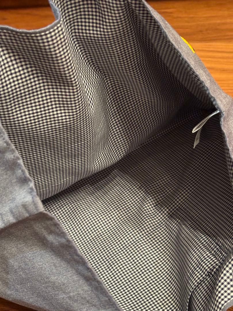 familiar デニムバッグ　レッスンバッグ