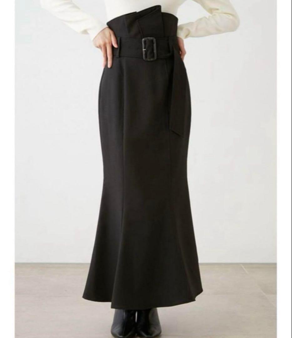 ❤︎snidel ベルティッドマーメイドスカート/サイズ0