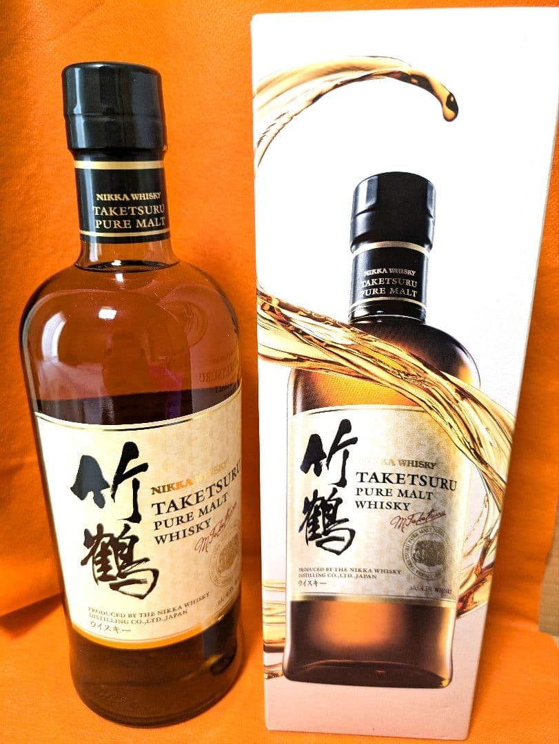 竹鶴 ピュアモルトウイスキー 700ml 箱付き