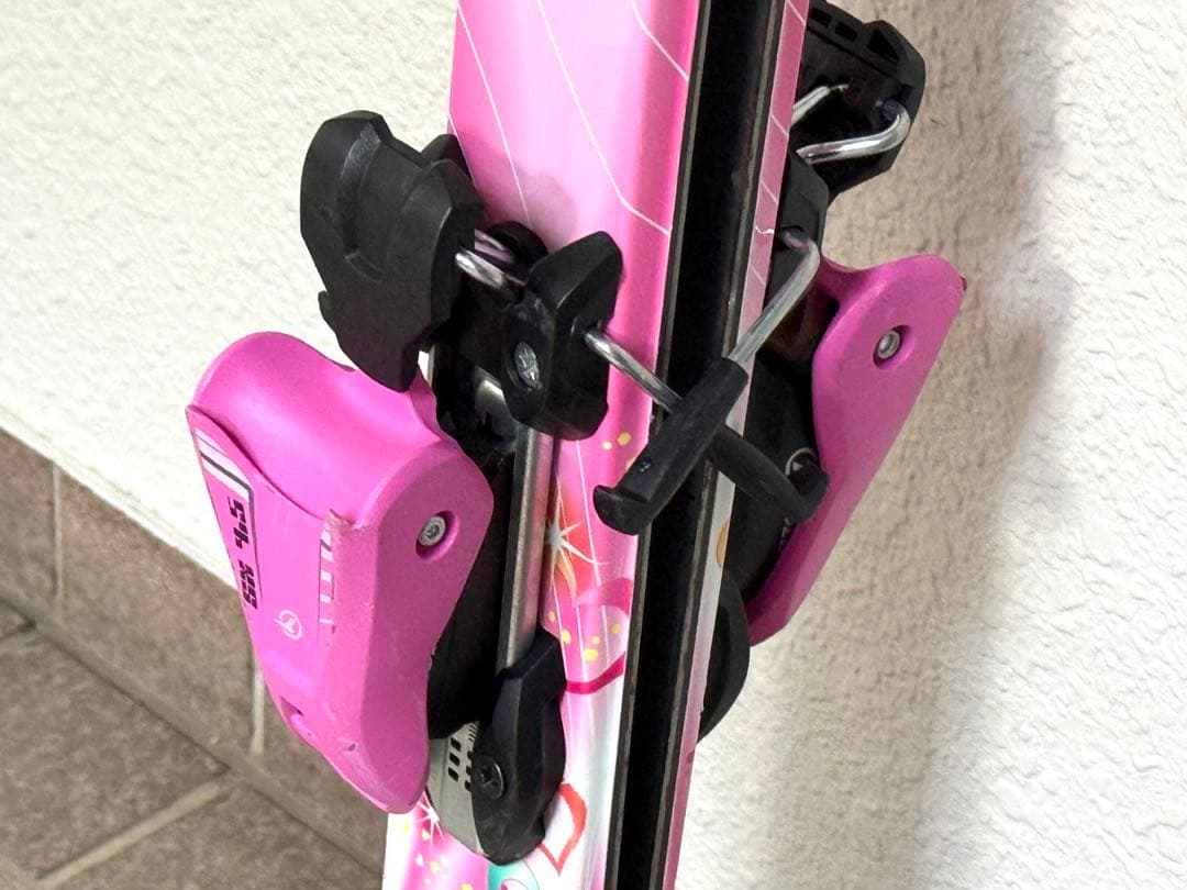 KAZAMA ROCKER 106cm ピンク　スキー　ブーツ　セット