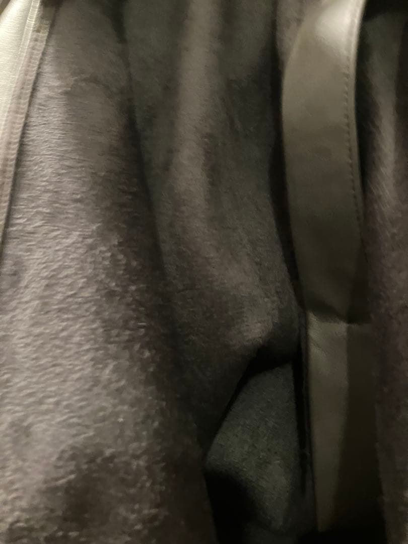 トップス th product Leather Oversized Shirt