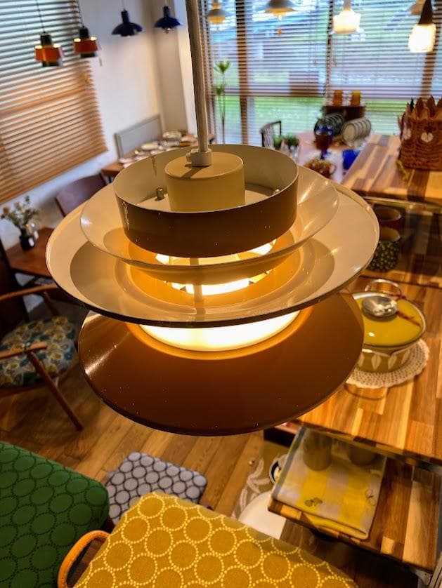 希少 70s スウェーデン製 Carl Thore ライト 日本仕様