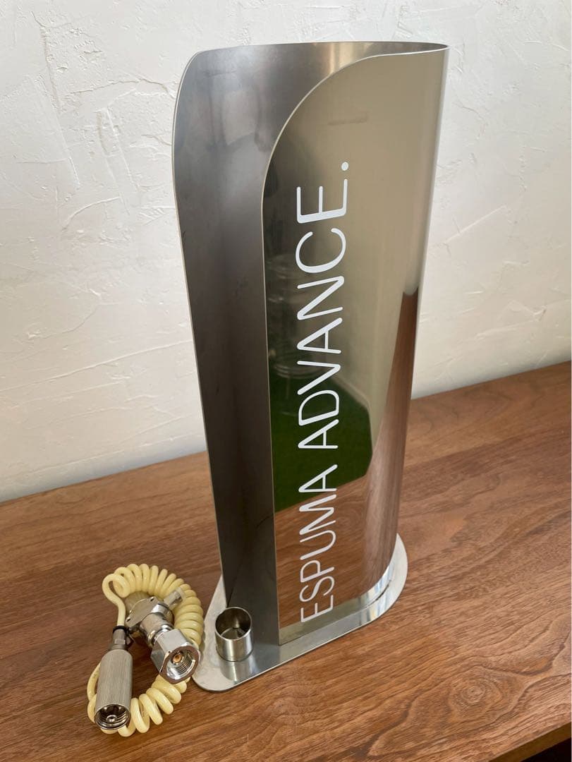 【美品】ESPUMA ADVANCE ガス充填コネクター ケース付