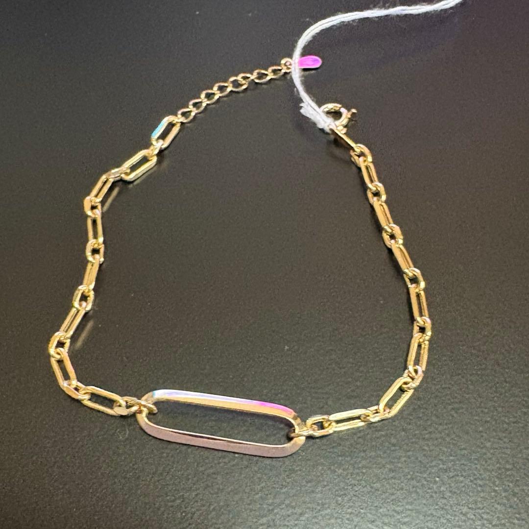 k18YG デザインブレスレット