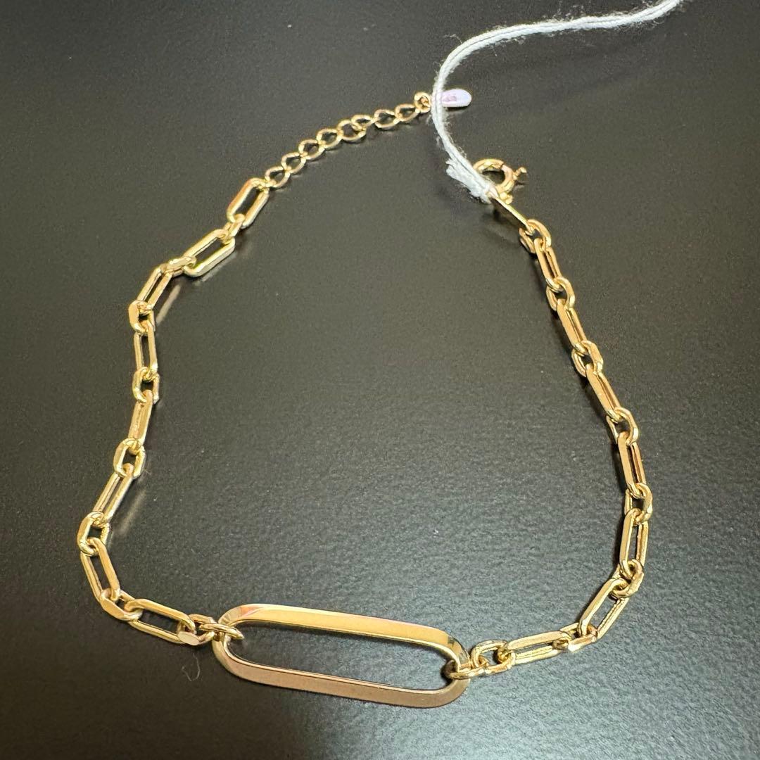 k18YG デザインブレスレット