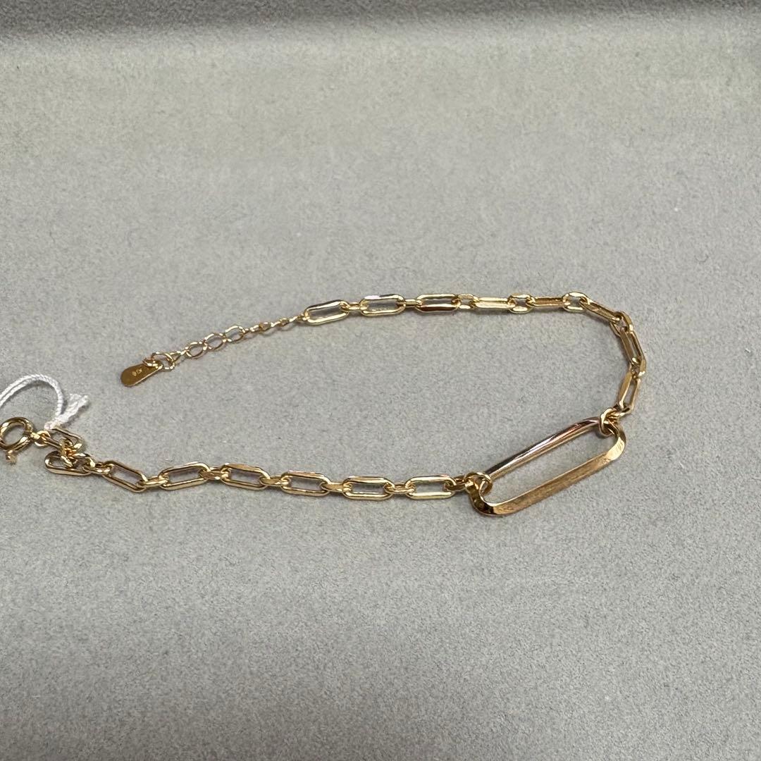 k18YG デザインブレスレット